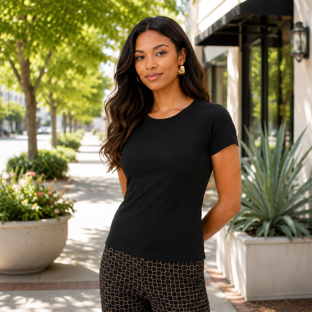 JOSEPH RIBKOFF Casual Crew Neck Pullover Style 262238