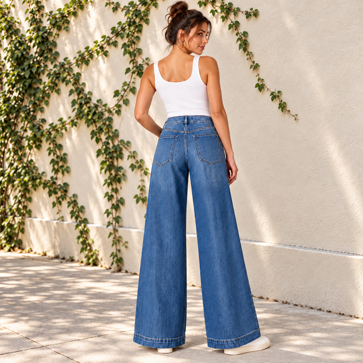 Liverpool Wide Leg Jeans LM7B56SSL