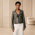 Joseph Ribkoff Biker Jacket Style 263907