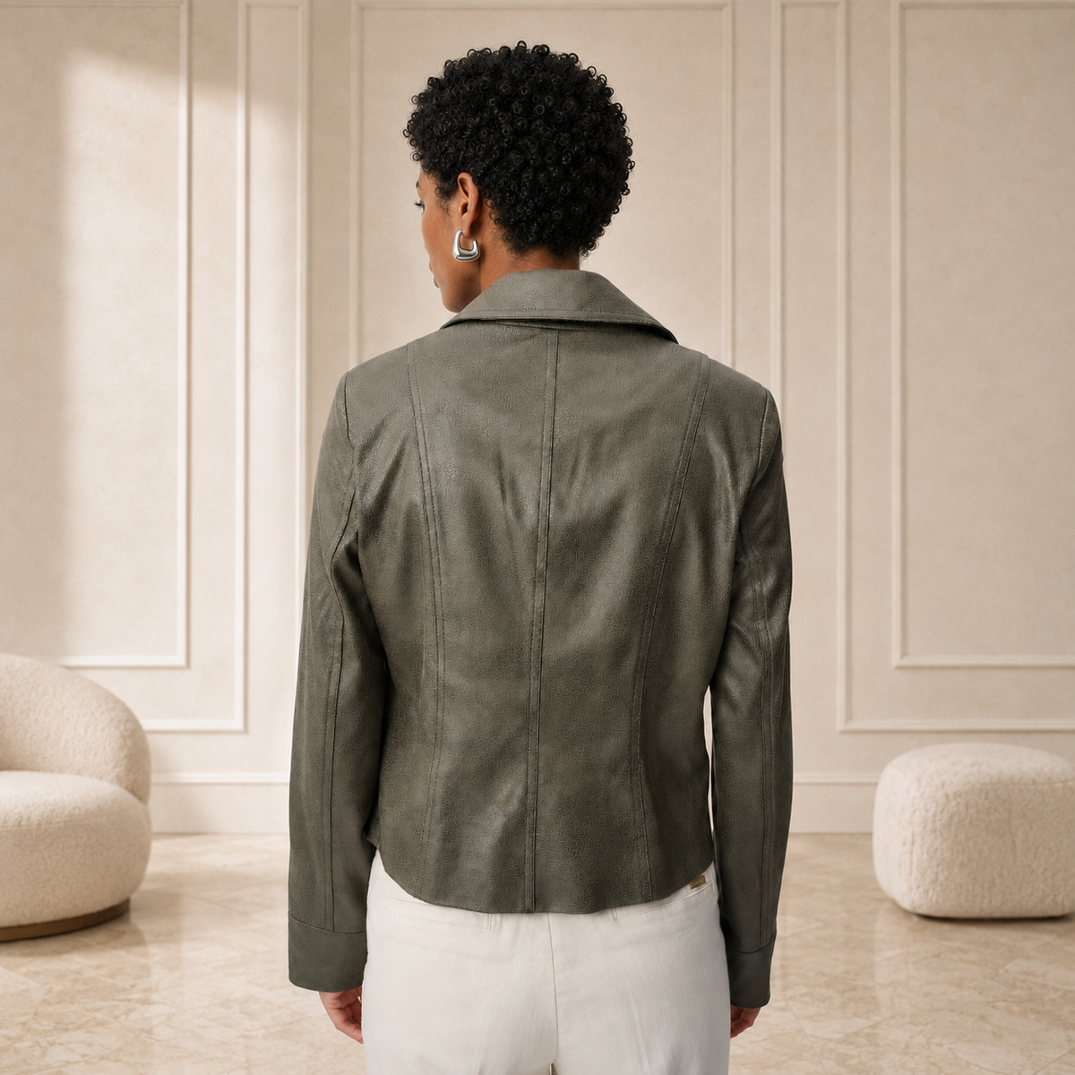 Joseph Ribkoff Biker Jacket Style 263907