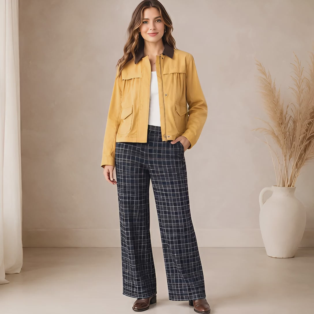 Liverpool Collared Swing Jacket LM1D21L12