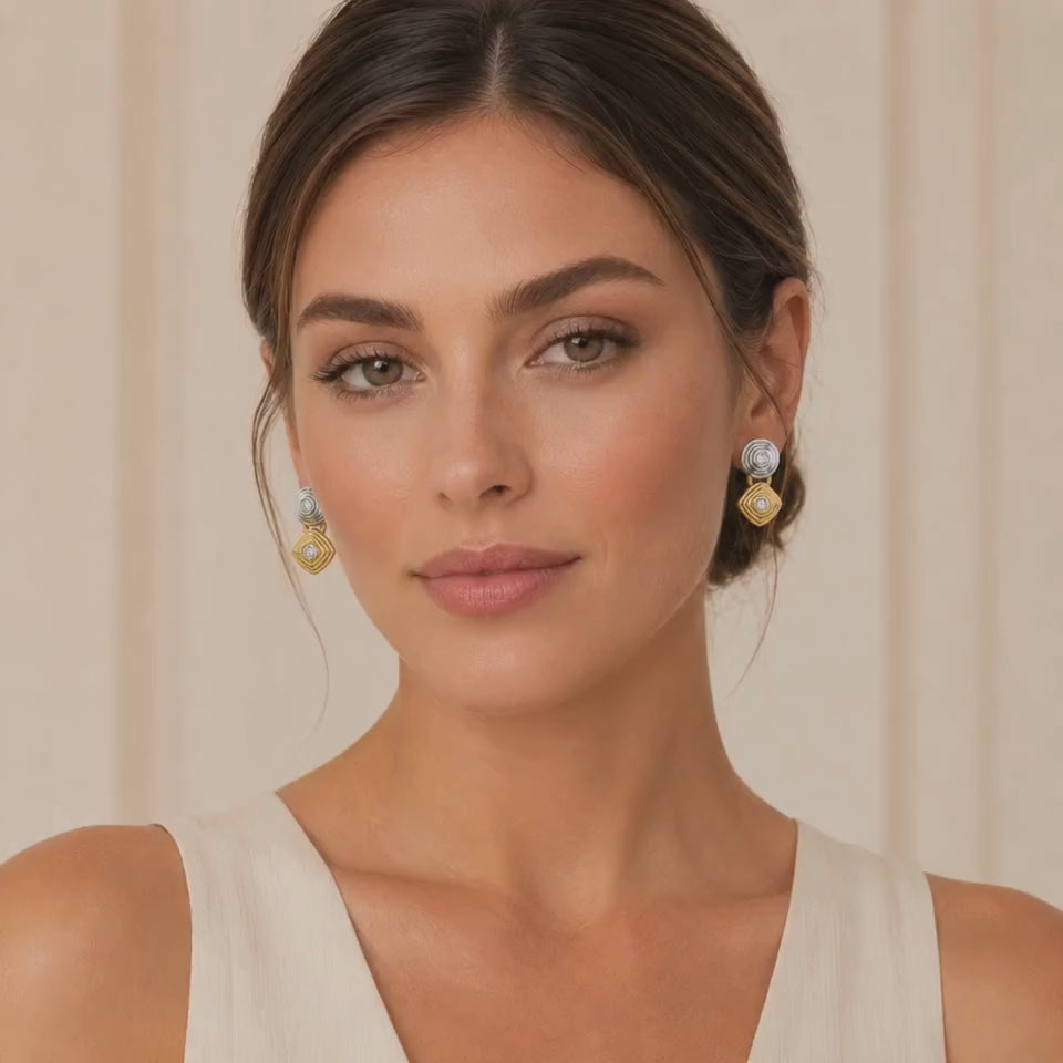 Brighton Meridian Etage II Post Drop Earrings